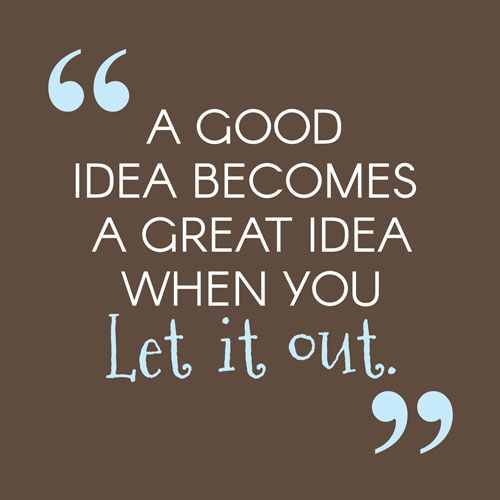 quote, let it out